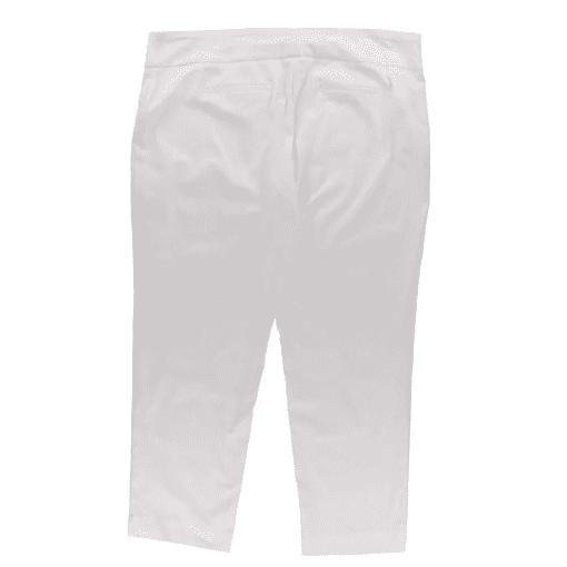 Charter Club White Plus Size Pants - Women's Ankle Pants - Image 2