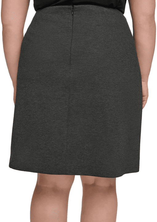 Calvin Klein Plus Womens Short Printed Mini Skirt 14W - Image 2