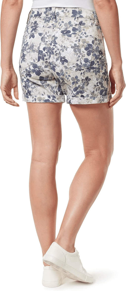 Gloria Vanderbilt Women's Amanda High-Rise 6" Denim Shorts 4 - Image 2