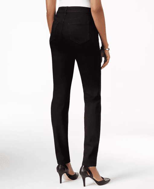 Style & Co Petite Curvy-Fit Skinny Jeans, Created for Macy's - Black Rinse 16P