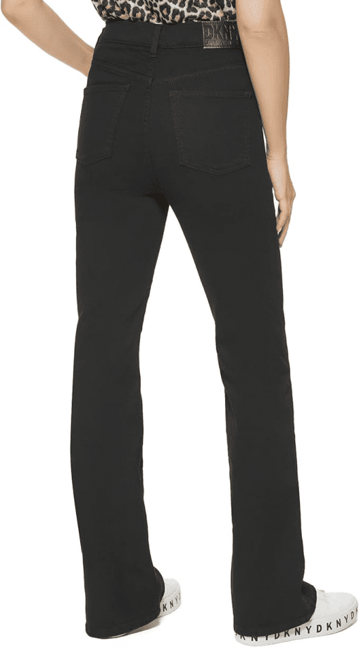 Dkny Jeans Women's Boreum High-Rise Flared Jeans - Rinse Black 26/2 - Image 2