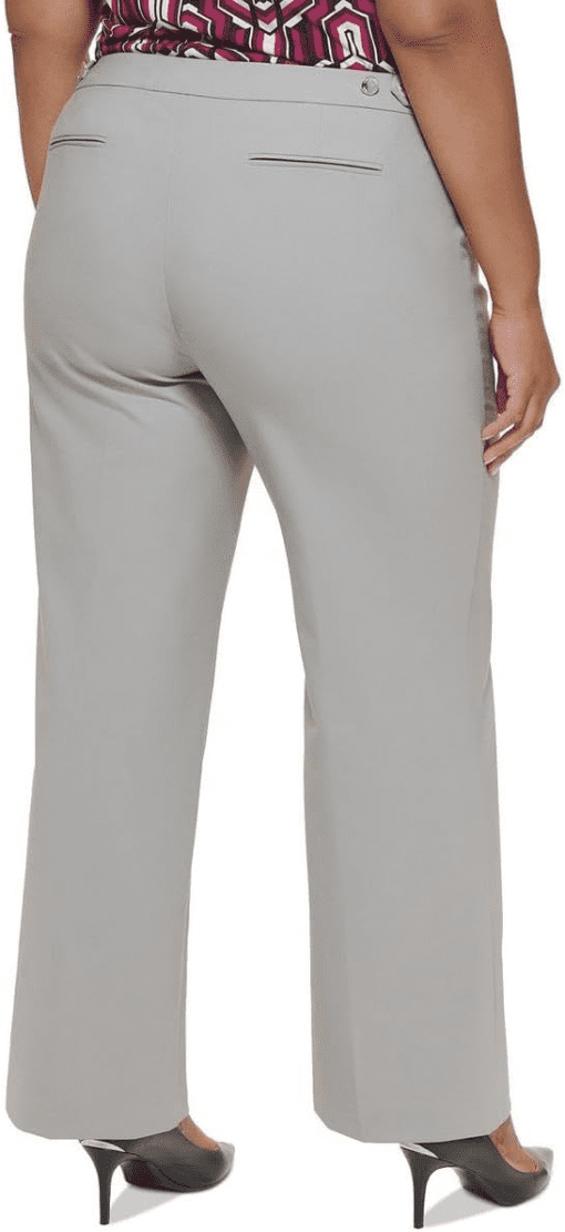 Calvin Klein Plus Gray Dress Pants - Size 16 - Women's Trousers - Image 2