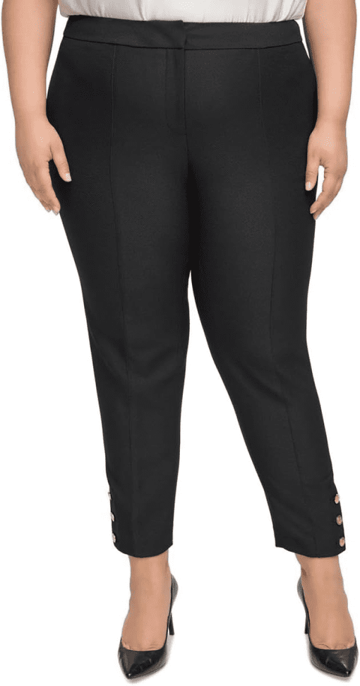 Calvin Klein Plus Black Ankle Pants - Work Pants - Size 20W