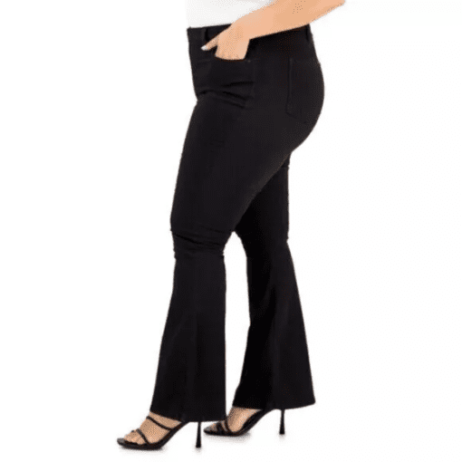 Regeneration Plus Black Flare Jeans - Plus Size 18 - Women's Denim - Image 3