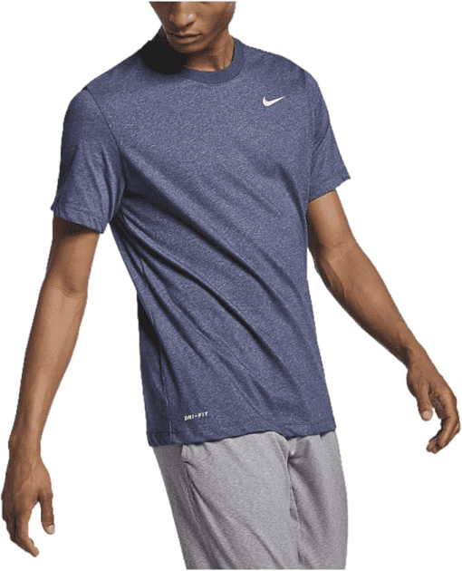 Men's Nike Dri-FIT Training Tee, Size: XXL, Blue