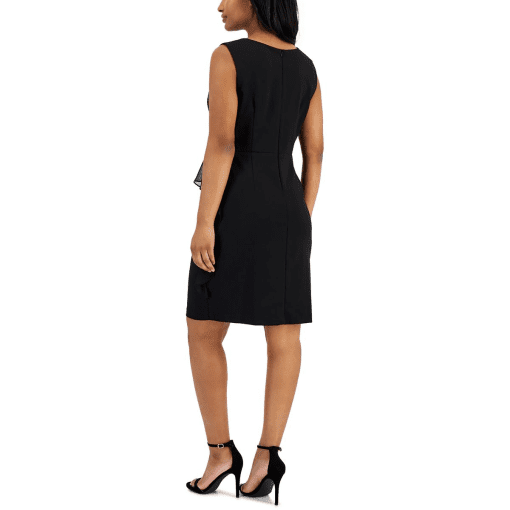 Connected APPARELL Petites Womens Above Knee Sleeveless Sheath Dress Size 14P - Image 2