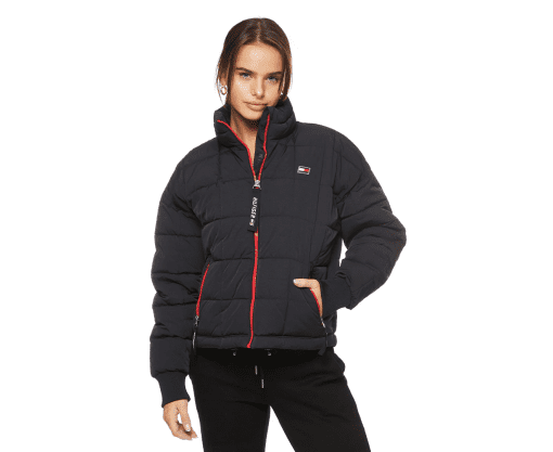 Tommy Hilfiger Sport High-Neck Puffer Coat S