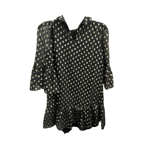 Calvin Klein Black Polka Dot Dress - Size OP - Party Dress - Image 2