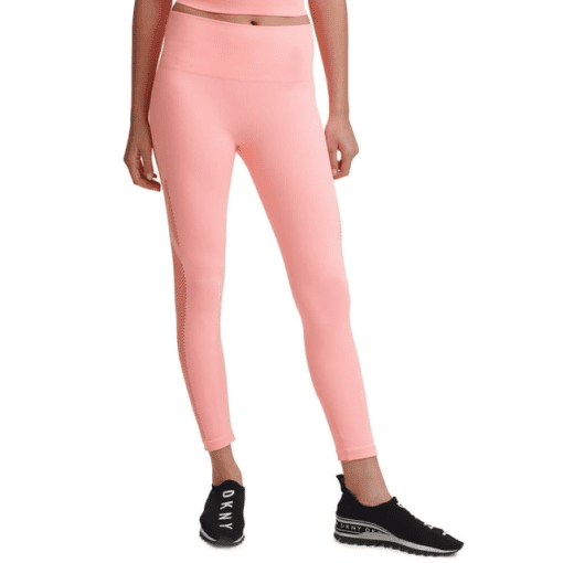 DKNY Seamless High Waist Rib Leggings in Atomic at Nordstrom, Size X-Small