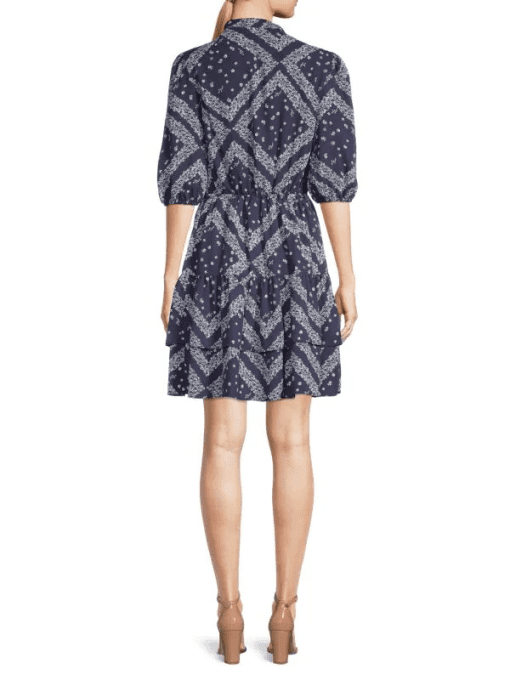 Nanette Nanette Lepore Printed Crepe Mini Dress 2 - Image 2