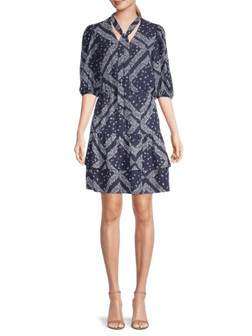 Nanette Nanette Lepore Printed Crepe Mini Dress 2