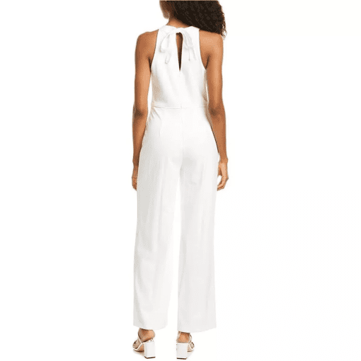 Julia Jordan White Halter Jumpsuit Size 10 - Women's Jumpsuit - Image 2