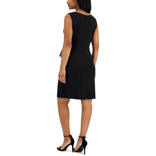 Connected Petites Womens Above Knee Sleeveless Sheath Dress size 14P - Image 2