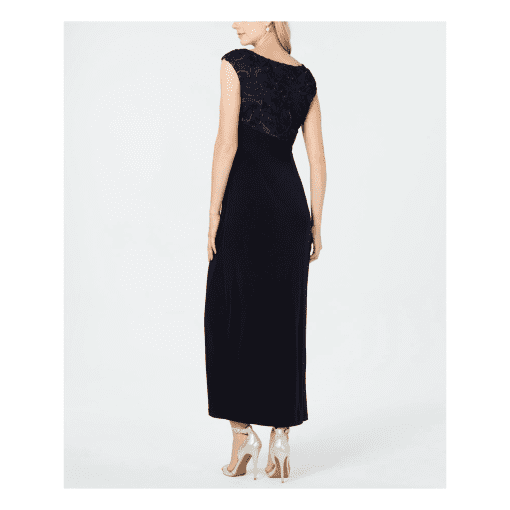 Connected Apparel Petites Womens Cap Sleeve Maxi Evening Dress 6P - Image 2