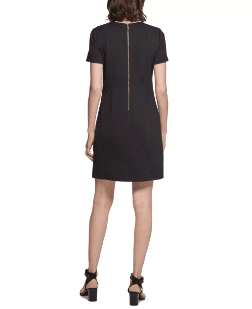 Calvin Klein Womens Office Mini Sheath Dress black 4 - Image 2