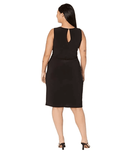 Vince CAMUTO Womens Fitted Short Bodycon Dress black 6 - Image 2