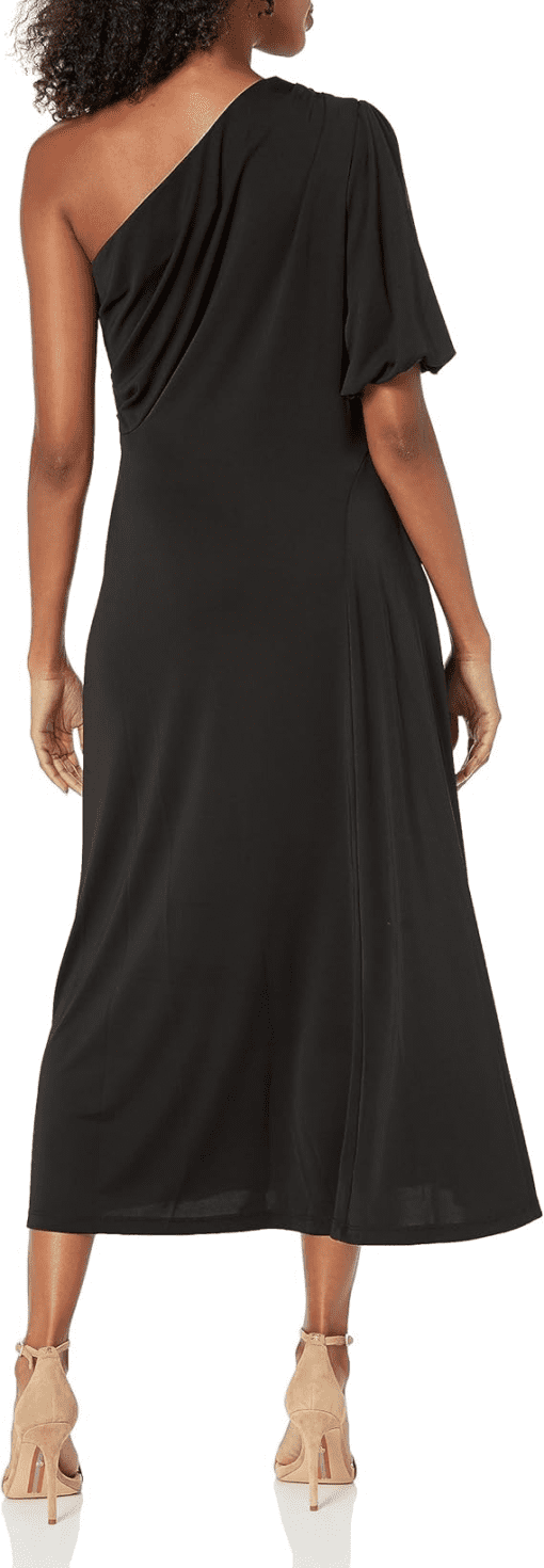 Maison Tara Women's Cutout One-Shoulder Maxi Dress - Black 4 - Image 2