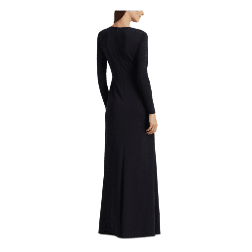 Lauren Ralph Lauren Black Maxi Dress Size 4 - Evening Gown - Image 2