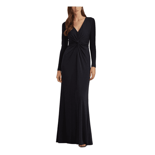 Lauren Ralph Lauren Black Maxi Dress Size 4 - Evening Gown