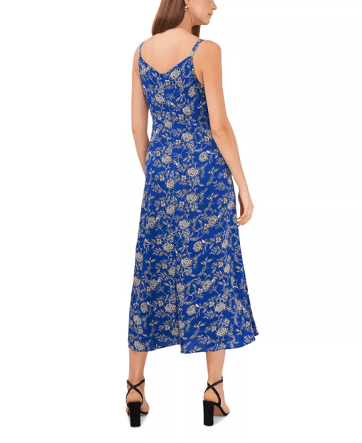 MSK Womens Petites Tie Waist Long Sundress PM - Image 2