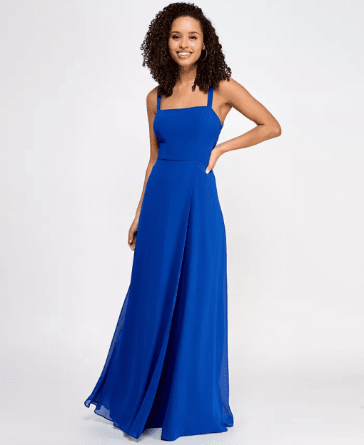 City Studios Royal Blue Plus Size Maxi Dress - Formal Gown 16W