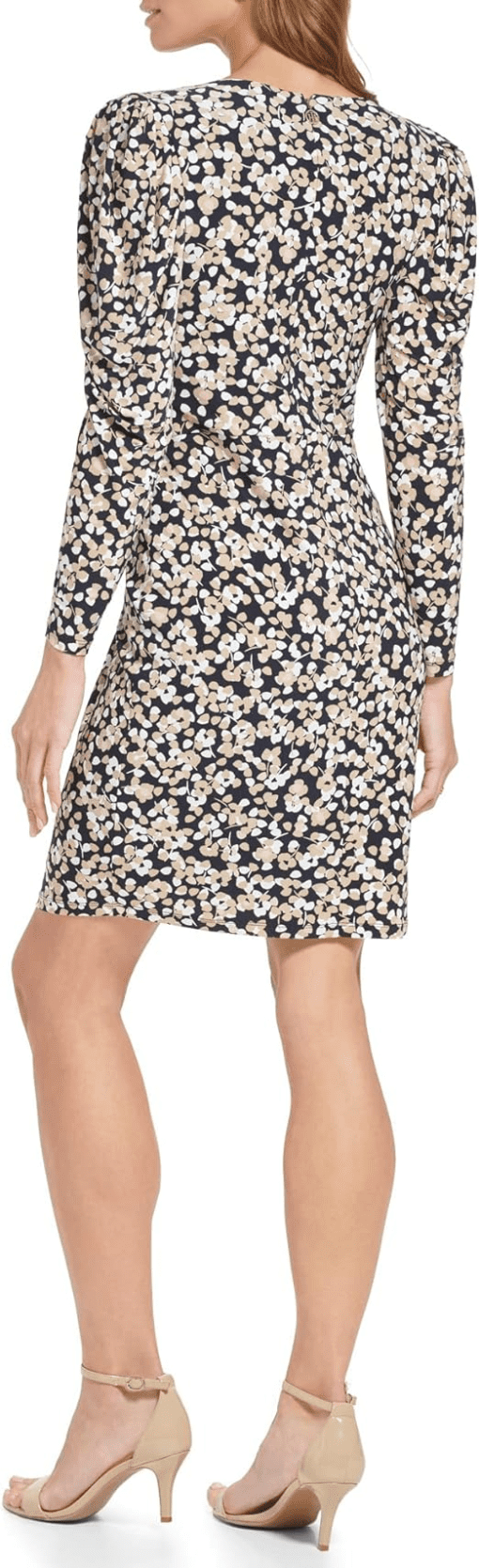 Tommy Hilfiger Womens Gathered Short Mini Dress 10 - Image 4