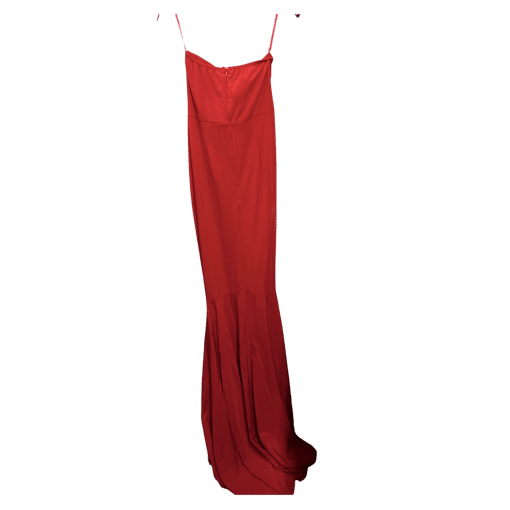 MISS Ord Red Mermaid Gown - Women's Size S - Formal Dress