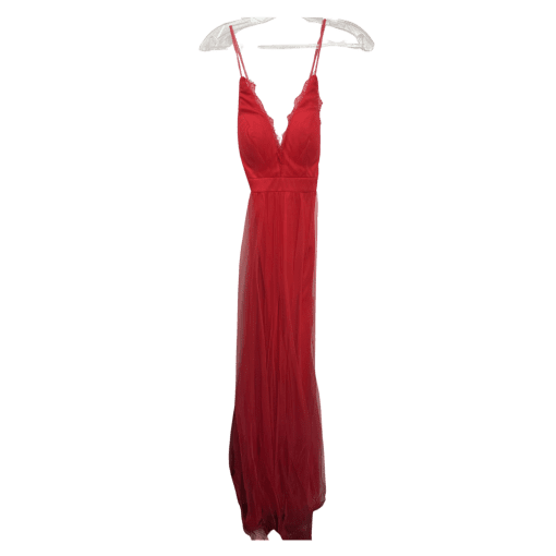 RATED PG Red Maxi Dress - Women's Size 2 - Formal Gown