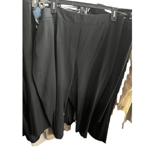 Calvin Klein Black Plus Size Pants 20W - Work Pants