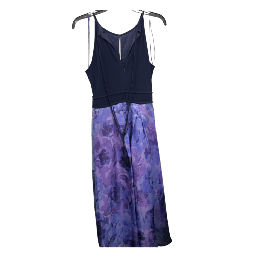 SLNY Purple Floral Maxi Dress Size 8 - Women's Dresses - Image 2