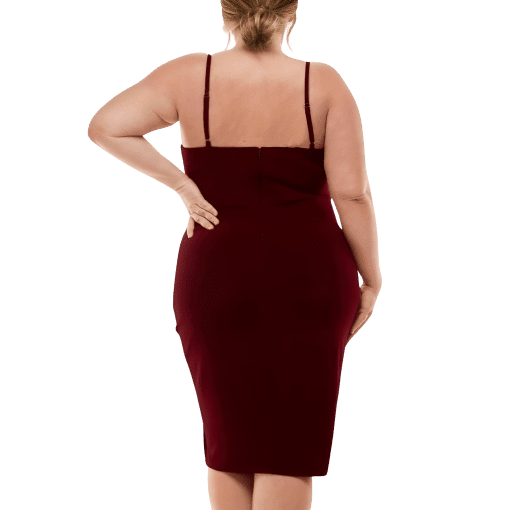 City studio Plus Womens Gathered Mini Cocktail and Party Dress 20W