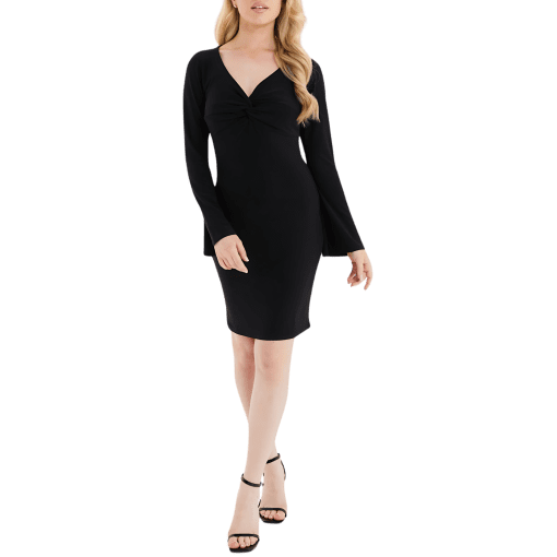 Quiz Juniors' V-Neck Dress women black 6