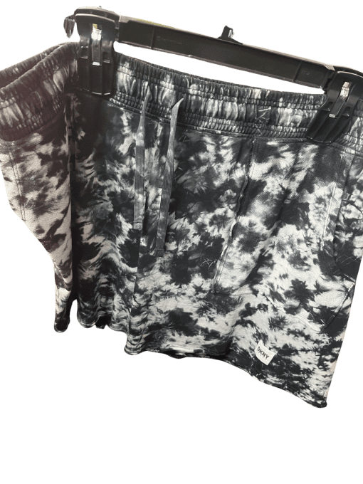 DKNY Tie Dye Shorts Black/White Size 2X - Women's Activewear