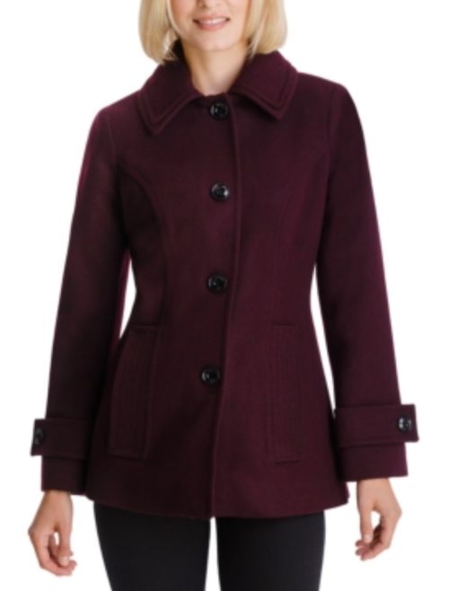 London Fog Petite Single-Breasted Coat size PXXS