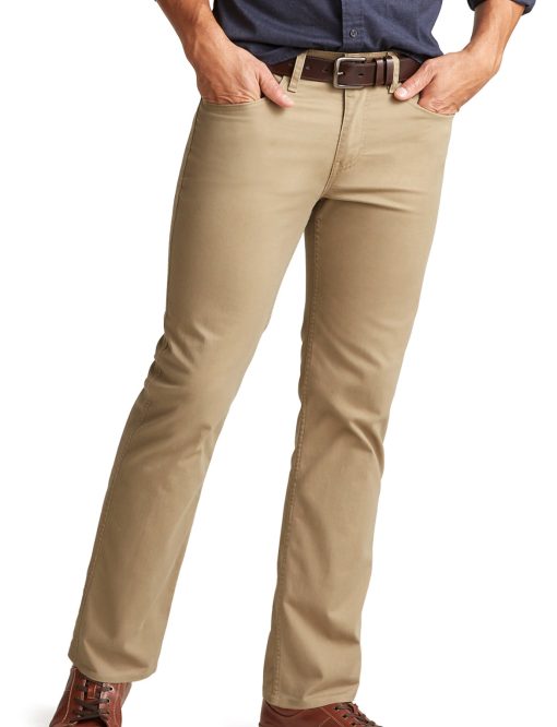 Dockers Jean Cut Pants, Straight Fit, Men's, Khaki 36 X 30