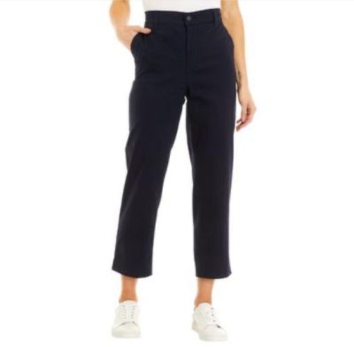 Gloria Vanderbilt Navy Tapered Pants Women's Size 14 - Trousers