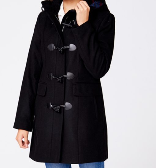 Tommy Hilfiger Women's Overcoats [BLK]BLACK - Black size xxs