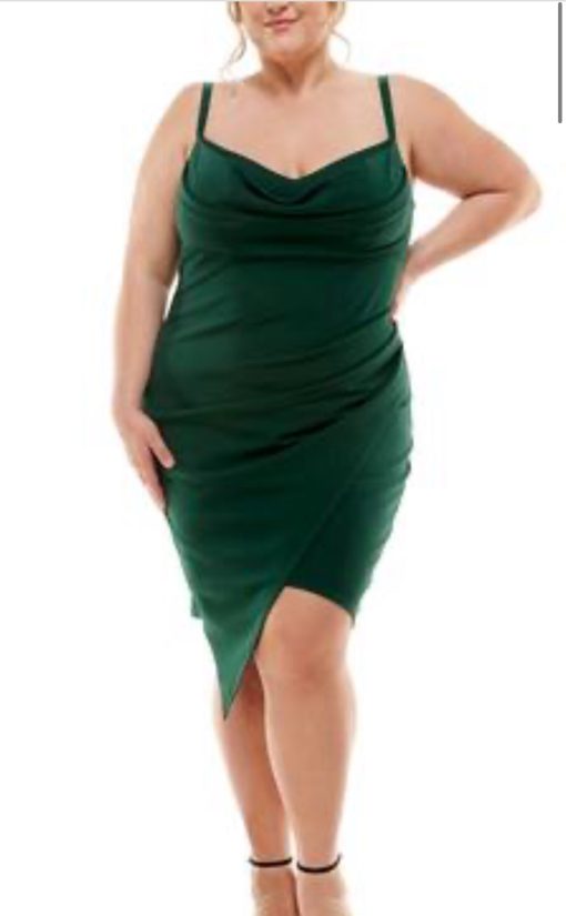 Emerald Sundae Juniors Womens Tight Short Bodycon Dress 20