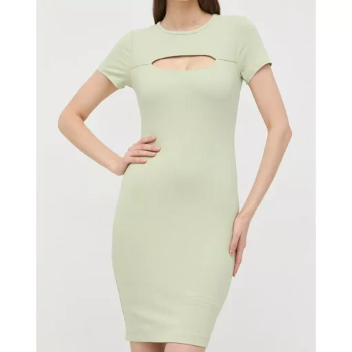 Guess Womens Luna Cut-Out Fitted Bodycon Dress S - Image 2