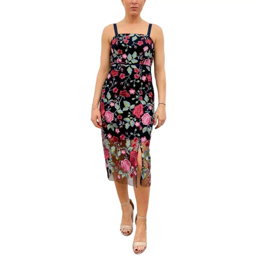 Sam Edelman Peony Embroidered MIDI Dress size 10 - Image 2