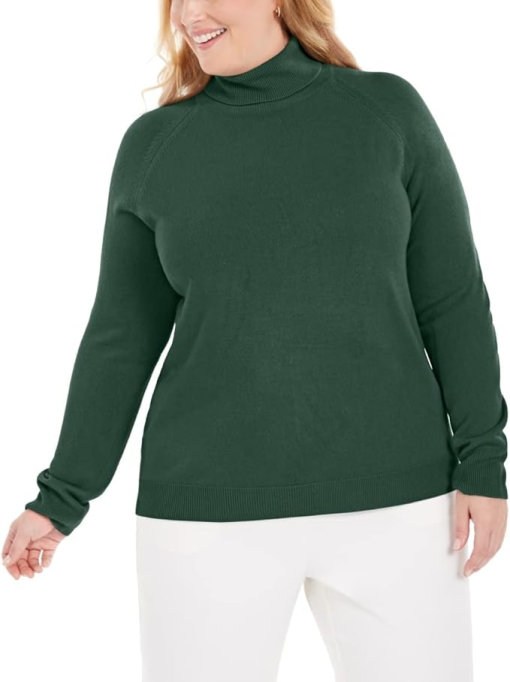 Karen Scott Plus Size Mock-Neck Top Size 2X