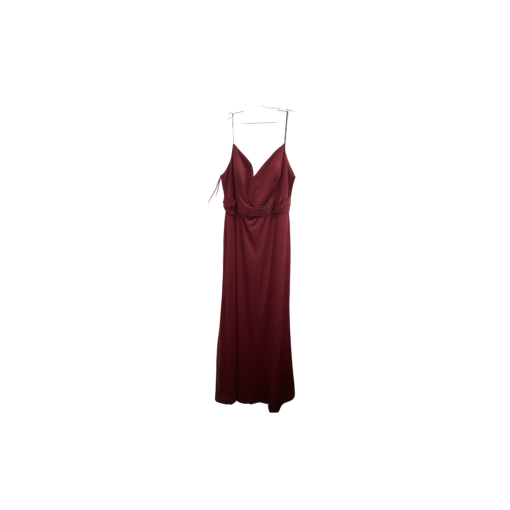 Simply Burgundy Maxi Dress Size 20 - Formal Gown