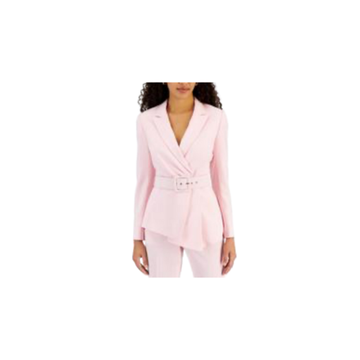 Tahari Asl Pink Blossom Blazer & Pants Suit Size 10 - Women's Suit