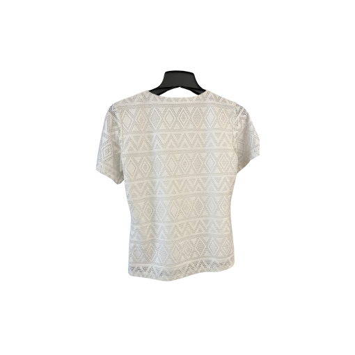 Vince Camuto White Perforated Top - Size S - Women's Blouse - Image 2