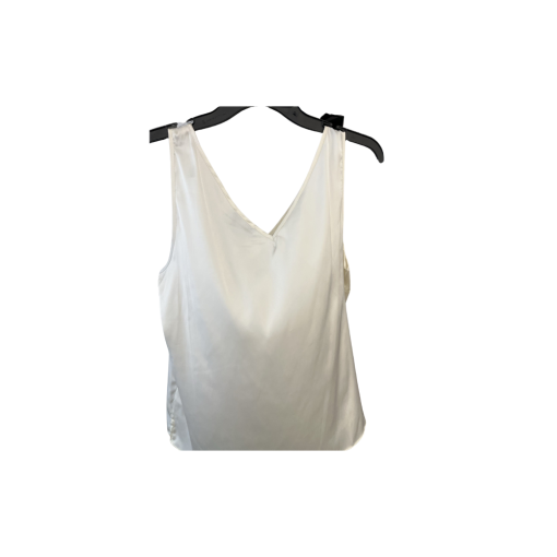 CeCe White V-Neck Tank Top - Size S - Women's Blouse - Image 2