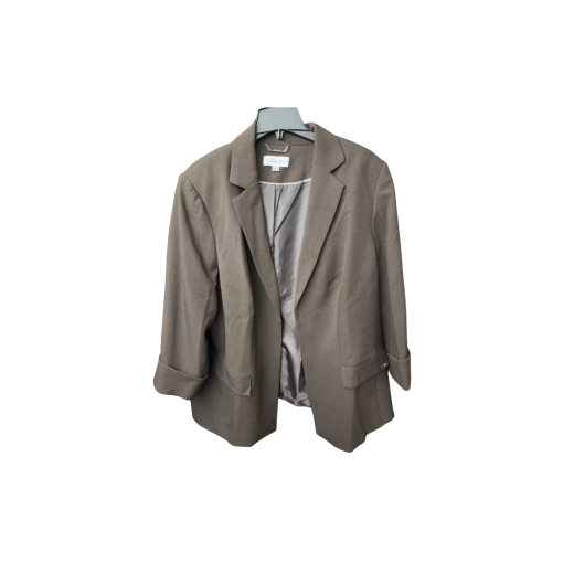 Calvin Klein Plus Blazer Brown 22W Women's Suit Jacket