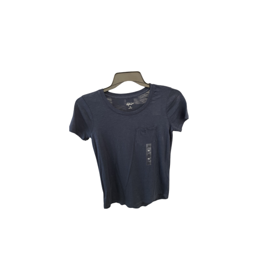 Style & Co Navy XS Pocket Tee - Women's T-Shirt