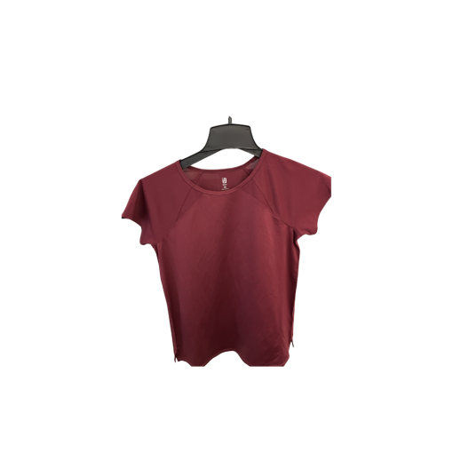 Ideology XS Burgundy Active Top - Women's Workout Shirt
