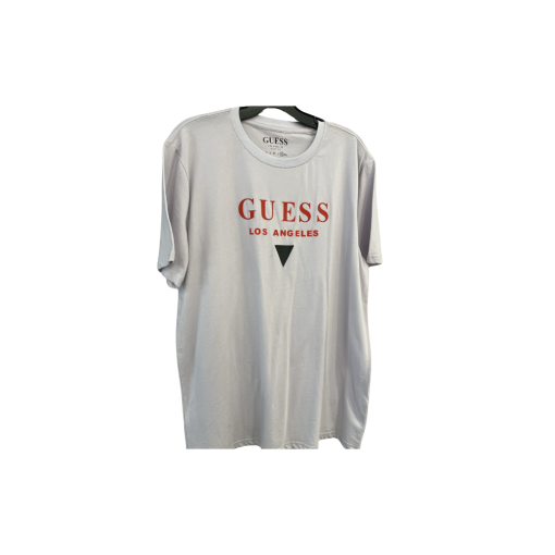 GUESS Men's XL Gray Graphic Tee - T-Shirt