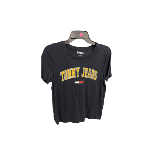 Tommy Jeans Black Tee Shirt Small - Women's Graphic T-Shirt